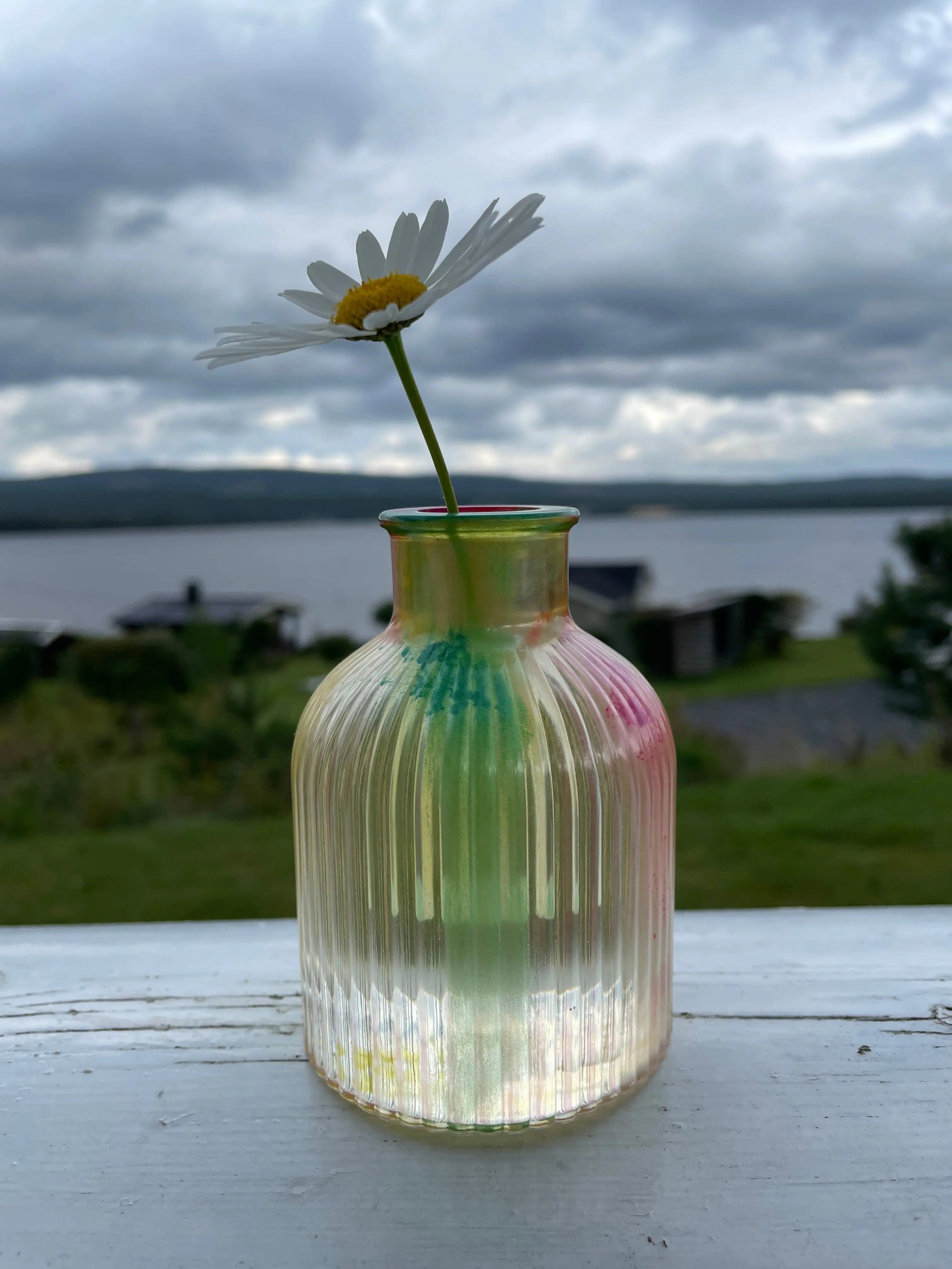 Exclusive 3-Piece set in epoxy: Vase, jar and oval tray. Epoxy-Crafts